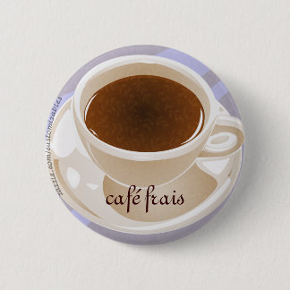 Chapa Redonda De 5 Cm Café Frais