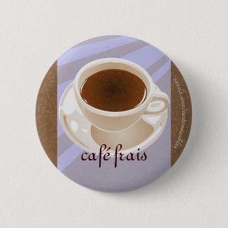 Chapa Redonda De 5 Cm Café Frais