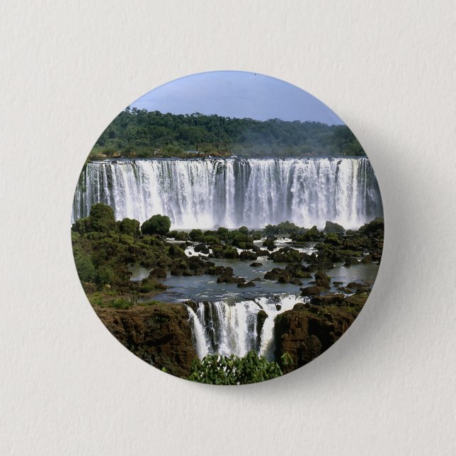 Chapa Redonda De 5 Cm Caídas de Iguassu (Anverso)