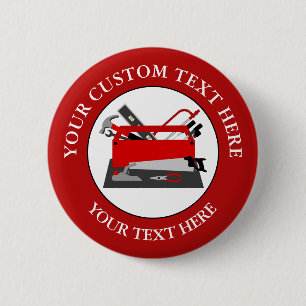 Chapa Redonda De 5 Cm Caja de herramientas Handyman 