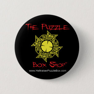 Chapa Redonda De 5 Cm Caja del rompecabezas de Hellraiser