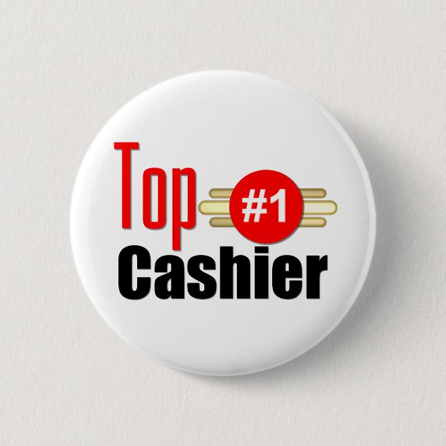 Chapa Redonda De 5 Cm Cajero superior (Anverso)