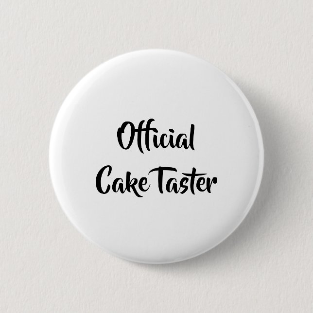 CHAPA REDONDA DE 5 CM CAKE TASTER FUN (Anverso)