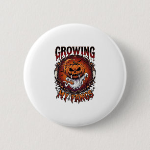 Chapa Redonda De 5 Cm Calabaza de Murciélagos Fantasmas de Vampire Creci