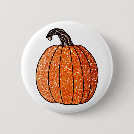 Chapa Redonda De 5 Cm Calabaza purpurina