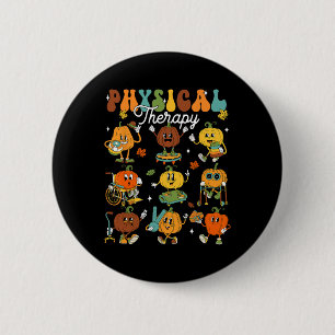 Chapa Redonda De 5 Cm Calabaza Terapéutica Física Terapia Terapéutica Th