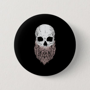 Chapa Redonda De 5 Cm Calavera de Halloween para amantes de cráneos con