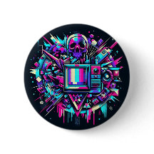 Calavera de salida glitched - SMPTE