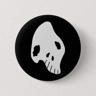 Chapa Redonda De 5 Cm Calavera freak