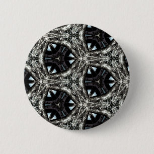 Chapa Redonda De 5 Cm Caleidoscopio arquitectónico gótico