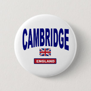 Chapa Redonda De 5 Cm Cambridge Inglaterra
