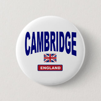 Chapa Redonda De 5 Cm Cambridge Inglaterra