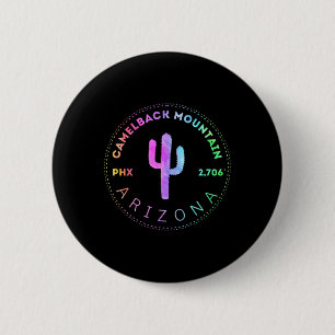 Chapa Redonda De 5 Cm Camelback Mountain - Phoenix Arizona Subir Hiki