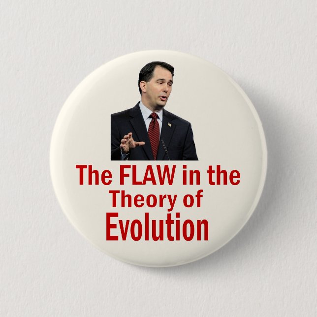 Chapa Redonda De 5 Cm Caminante de Scott del gobernador (Anverso)