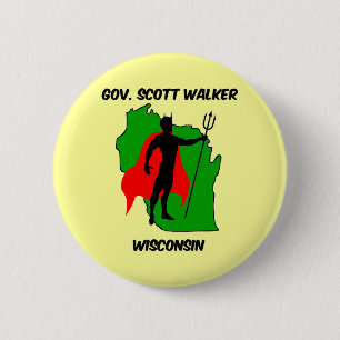 Chapa Redonda De 5 Cm Caminante del gobierno Scott