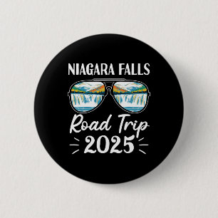 Chapa Redonda De 5 Cm Camino por las Cataratas del Niágara 2025 Sungles 
