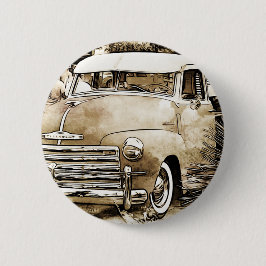Chapa Redonda De 5 Cm Camión Chevy Chevrolet clásico