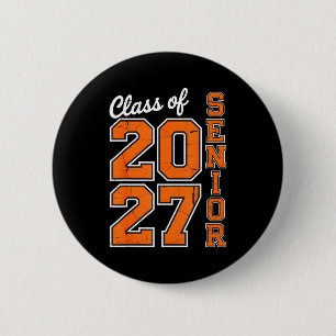 Chapa Redonda De 5 Cm Camisa Clase 2027 Senior 27 Alta