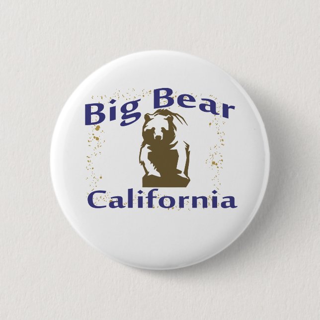 Chapa Redonda De 5 Cm Camisa de BIG BEAR (Anverso)
