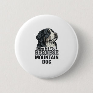 Chapa Redonda De 5 Cm Camisa de diseño de grabado vintage de perro de mo