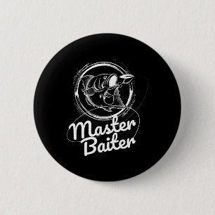Chapa Redonda De 5 Cm Camisa de pesca Master Byiter