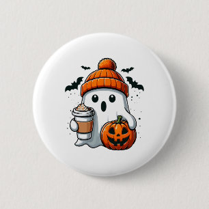Chapa Redonda De 5 Cm Camisas de Halloween retro adoran calabaza de bebi