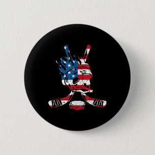 Chapa Redonda De 5 Cm Camiseta_1.png de hockey sobre bandera estadounide