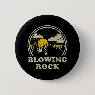 Chapa Redonda De 5 Cm Camiseta Blowing Rock North Carolina Nc Vintage Hi