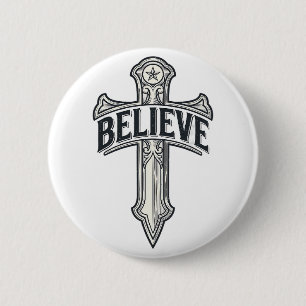 Chapa Redonda De 5 Cm Camiseta Cristiana Ancla de Mi Alma Jesucristo