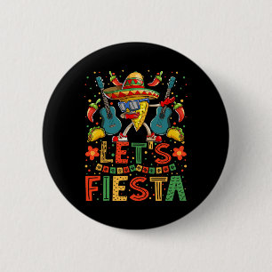 Chapa Redonda De 5 Cm Camiseta Dabbing Nacho Cinco De Mayo Mujeres Hombr