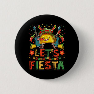 Chapa Redonda De 5 Cm Camiseta Dabbing Taco Cinco De Mayo Mujer Hombre M