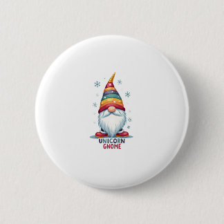 Chapa Redonda De 5 Cm Camiseta de Gnome Unicornio Familia Combinando Gru
