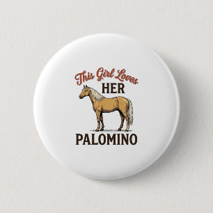 Chapa Redonda De 5 Cm Camiseta de grabado vintage para amante de caballo