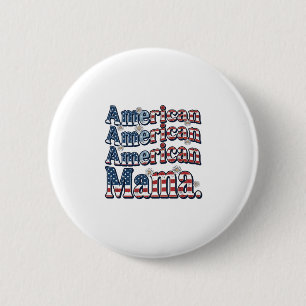 Chapa Redonda De 5 Cm Camiseta de grabado vintage patriótica American Ma