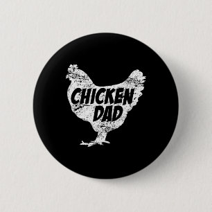 Chapa Redonda De 5 Cm Camiseta de granjero divertido de granja - Papá de