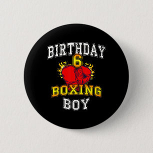 Chapa Redonda De 5 Cm Camiseta de niño por 6º cumpleaños - Niño de 6 año