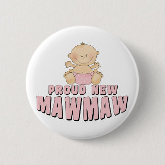 Chapa Redonda De 5 Cm Camiseta de orgullosa nueva MawMaw