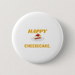 Chapa Redonda De 5 Cm Camiseta de queso divertida - no se puede hacer a