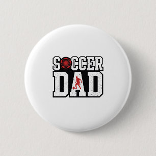 Chapa Redonda De 5 Cm Camiseta de tipografía deportiva desgastada de pap