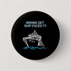 Chapa Redonda De 5 Cm Camiseta de vacaciones en crucero Wanna Get Ship F