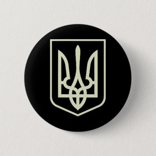Chapa Redonda De 5 Cm Camiseta del ejército ucraniano de Zelenskyy Ucran
