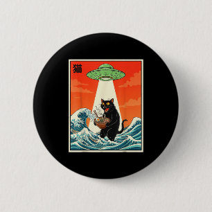 Chapa Redonda De 5 Cm Camiseta divertida de anime japonés de ramen de ga
