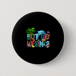 Chapa Redonda De 5 Cm Camiseta Divertida de Crucero. Pero ¿Hundimos a lo