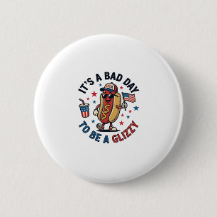Chapa Redonda De 5 Cm Camiseta divertida de grabado vintage de hot dog p