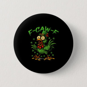 Chapa Redonda De 5 Cm Camiseta F Gallo Pollo Caw F