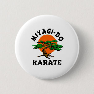 Chapa Redonda De 5 Cm Camiseta Miyagi Do Karate 21