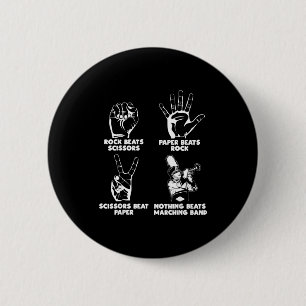 Chapa Redonda De 5 Cm Camiseta Nada Supera el Rock de la Banda de Música