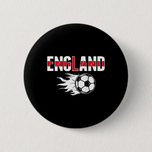 Chapa Redonda De 5 Cm Camiseta para aficionados al fútbol de Inglaterra