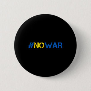 Chapa Redonda De 5 Cm Camiseta Stop War Apoya a Ucrania #nowar De pie co