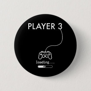 Chapa Redonda De 5 Cm Camisetas de Anuncio de Embarazo para Jugadores
